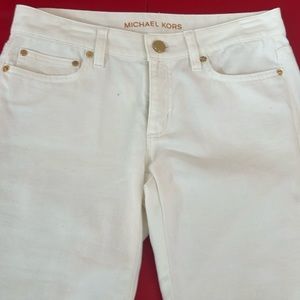 MKors New white jeans